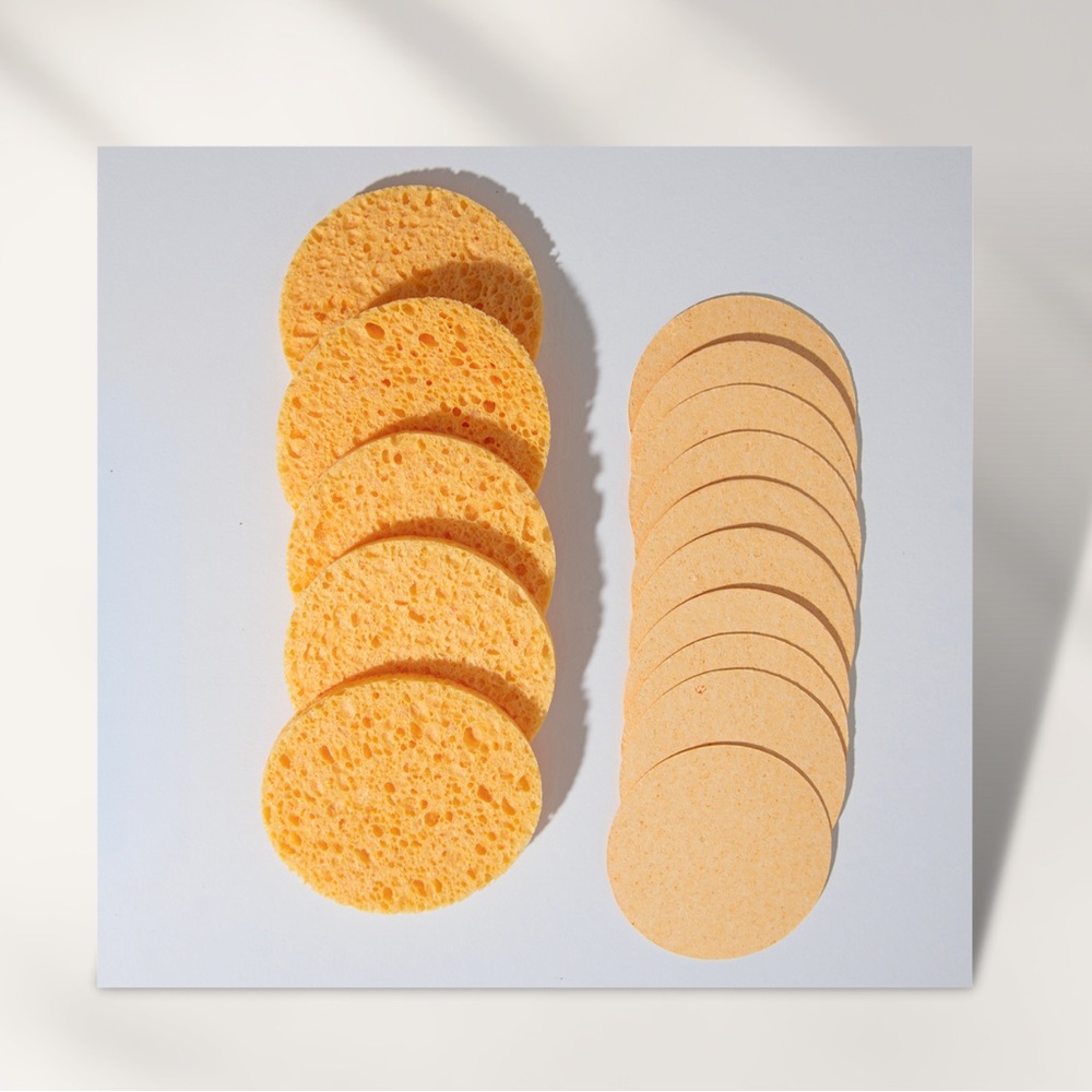 Facial Sponge 50-Count Cellulose Compressed Facial Sponges, iKnock Wasp Co - Picture 7 of 10